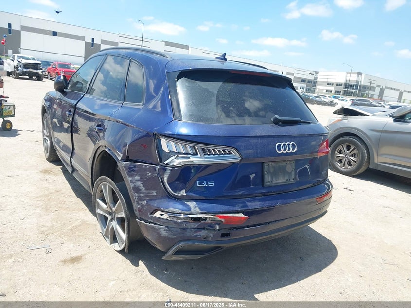 2019 Audi Q5 VIN WA1CNAFY2K2073678 IAAI salvage auction — REAR END, Salvage (Texas), sold $5,700 on 2026-07-21 (photo 3)