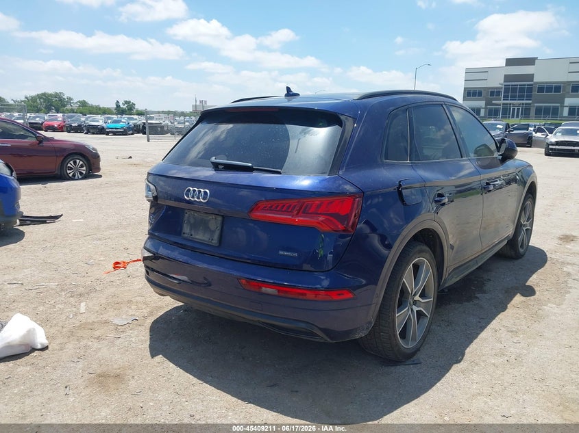 2019 Audi Q5 VIN WA1CNAFY2K2073678 IAAI salvage auction — REAR END, Salvage (Texas), sold $5,700 on 2026-07-21 (photo 4)