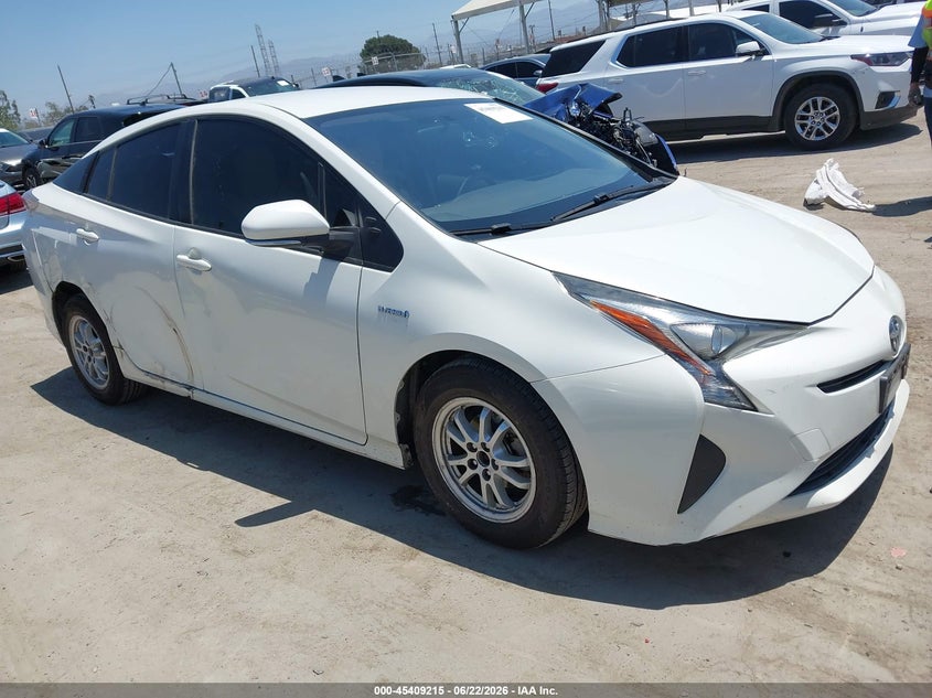 2016 Toyota Prius VIN JTDKBRFU8G3015517 IAAI salvage auction — SIDE, Salvage (California), sold $4,450 on 2026-07-10 (photo 1)