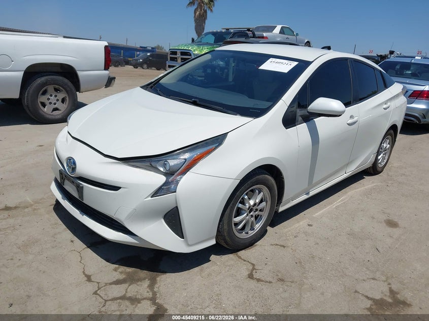 2016 Toyota Prius VIN JTDKBRFU8G3015517 IAAI salvage auction — SIDE, Salvage (California), sold $4,450 on 2026-07-10 (photo 2)