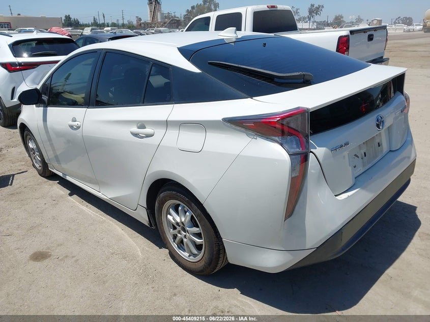 2016 Toyota Prius VIN JTDKBRFU8G3015517 IAAI salvage auction — SIDE, Salvage (California), sold $4,450 on 2026-07-10 (photo 3)