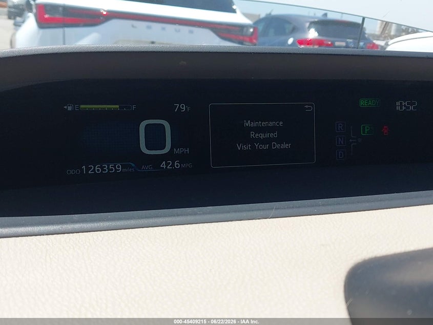 2016 Toyota Prius VIN JTDKBRFU8G3015517 IAAI salvage auction — SIDE, Salvage (California), sold $4,450 on 2026-07-10 (photo 7)