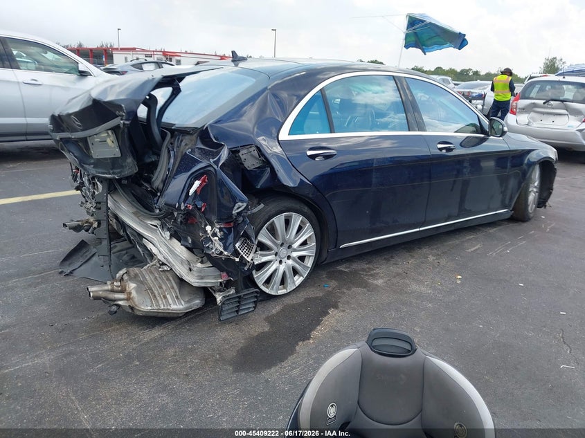 2014 Mercedes-benz VIN WDDUG8FB1EA061708 IAAI salvage auction — FRONT & REAR, Salvage Title, sold $2,850 on 2026-07-30 (photo 4)