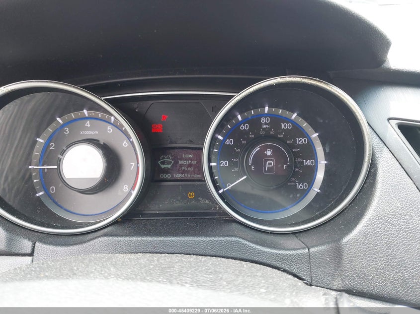 2012 Hyundai Sonata VIN 5NPEC4AC0CH335540 IAAI salvage auction — LEFT & RIGHT, Repossession Paperwork (Georgia), sold $1,425 on 2026-07-14 (photo 7)