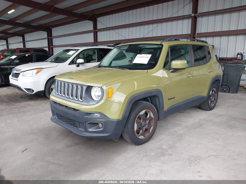 2015 Jeep Renegade VIN ZACCJABH5FPB80971 IAAI salvage auction — NORMAL WEAR, Clear (Florida), sold $775 on 2026-07-14 (photo 2)
