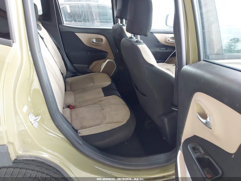 2015 Jeep Renegade VIN ZACCJABH5FPB80971 IAAI salvage auction — NORMAL WEAR, Clear (Florida), sold $775 on 2026-07-14 (photo 8)