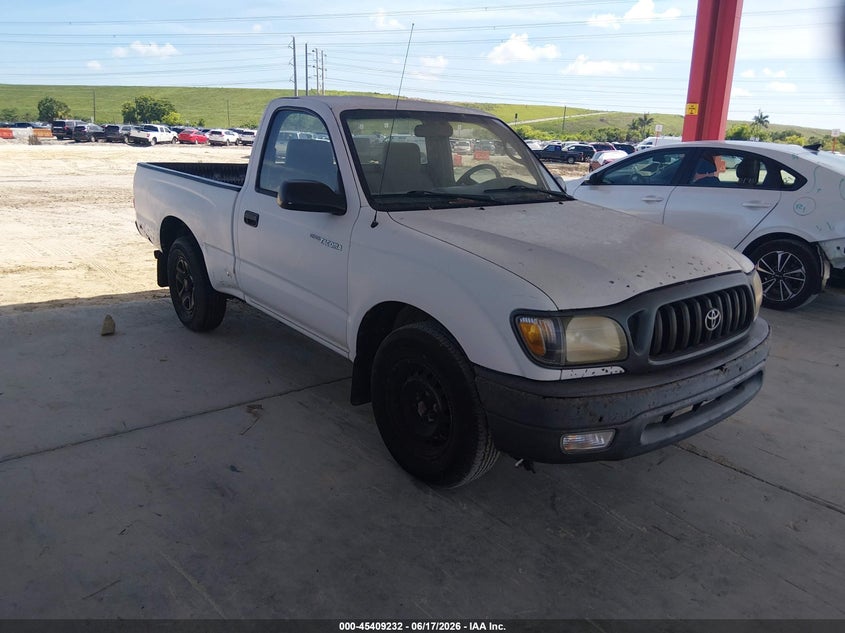 2003 Toyota Tacoma VIN 5TENL42NX3Z266532 IAAI salvage auction — NORMAL WEAR, Clear (Florida), sold $2,450 on 2026-07-14 (photo 1)