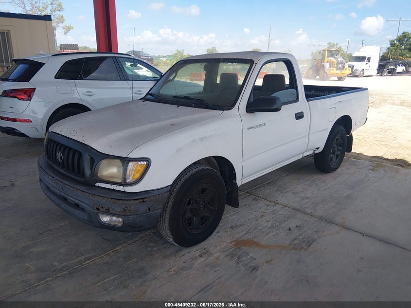 2003 Toyota Tacoma VIN 5TENL42NX3Z266532 IAAI salvage auction — NORMAL WEAR, Clear (Florida), sold $2,450 on 2026-07-14 (photo 2)