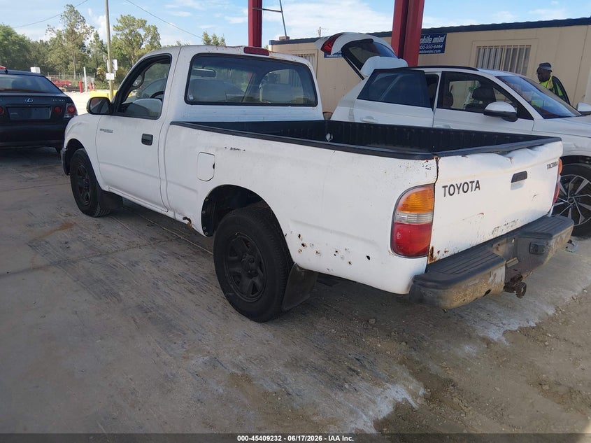 2003 Toyota Tacoma VIN 5TENL42NX3Z266532 IAAI salvage auction — NORMAL WEAR, Clear (Florida), sold $2,450 on 2026-07-14 (photo 3)