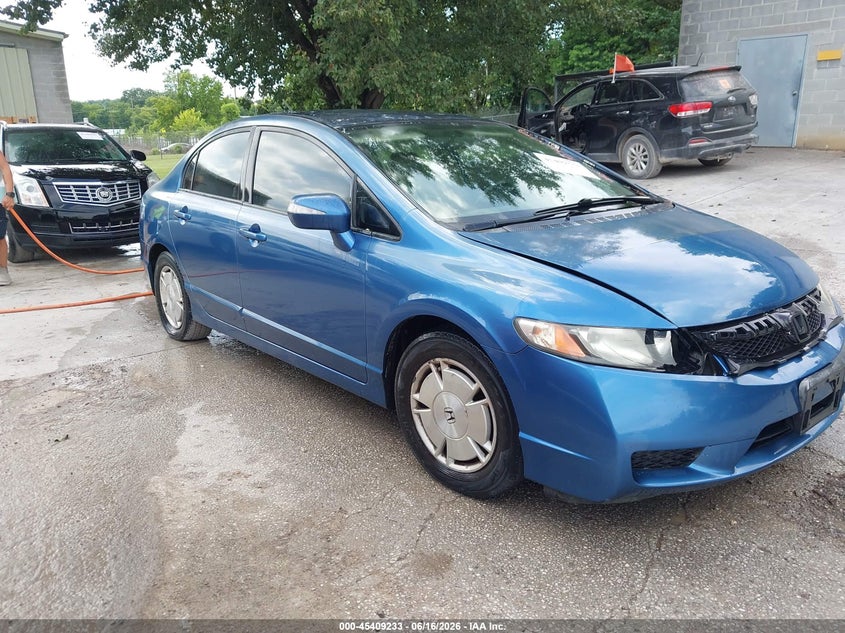 2009 Honda Civic hybrid VIN JHMFA362X9S015848 IAAI salvage auction — NORMAL WEAR, Clear (Tennessee), sold $300 on 2026-07-22 (photo 1)
