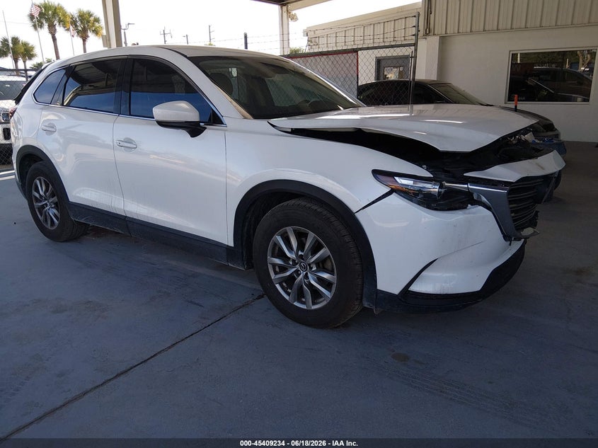 2019 Mazda Cx-9 VIN JM3TCACY6K0320252 IAAI salvage auction — FRONT & REAR, Salvage Title, sold $2,800 on 2026-07-22 (photo 1)