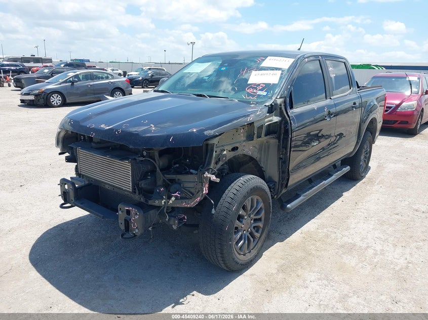 2020 Ford Ranger VIN 1FTER4EH9LLA88177 IAAI salvage auction — FRONT END, Salvage (Texas), sold $6,300 on 2026-07-29 (photo 2)