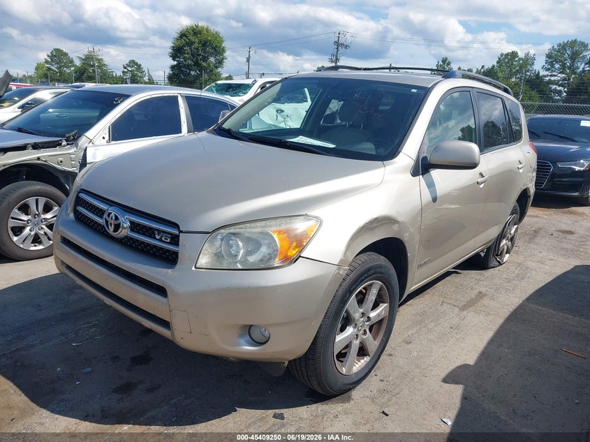 2008 Toyota Rav4 VIN JTMBK31VX86043896 IAAI salvage auction — LEFT REAR, Salvage (North Carolina), sold $1,125 on 2026-07-15 (photo 2)