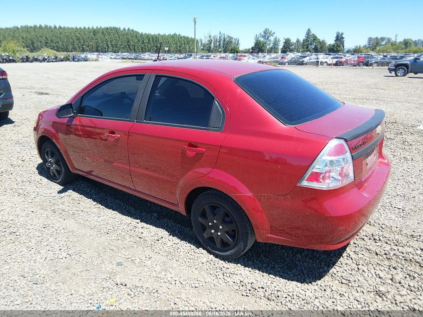 2011 Chevrolet Aveo VIN KL1TD5DE6BB187425 IAAI salvage auction — NORMAL WEAR, Peddle Clear Public-Restricted (Oregon), sold $700 on 2026-07-13 (photo 3)