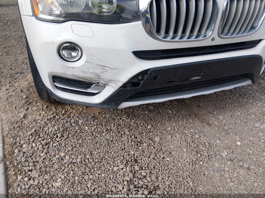 2016 BMW X3 VIN 5UXWX9C57G0D79043 IAAI salvage auction — FRONT END, Certificate Of Destruction (Louisiana), sold $3,000 on 2026-07-22 (photo 6)