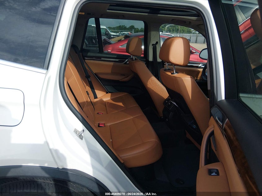 2016 BMW X3 VIN 5UXWX9C57G0D79043 IAAI salvage auction — FRONT END, Certificate Of Destruction (Louisiana), sold $3,000 on 2026-07-22 (photo 8)