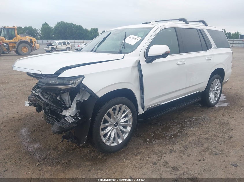 2024 Cadillac Escalade VIN 1GYS3AKL5RR370845 IAAI salvage auction — FRONT END, Salvage (Arkansas), sold $12,500 on 2026-07-29 (photo 2)