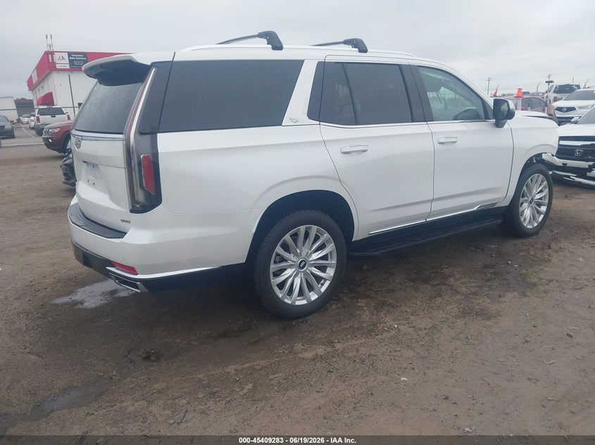 2024 Cadillac Escalade VIN 1GYS3AKL5RR370845 IAAI salvage auction — FRONT END, Salvage (Arkansas), sold $12,500 on 2026-07-29 (photo 4)