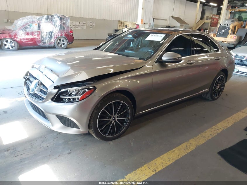 2021 Mercedes-benz C-klasse VIN W1KWF8EB6MR642666 IAAI salvage auction — FRONT END, Salvage (Oregon), sold $7,900 on 2026-08-20 (photo 2)