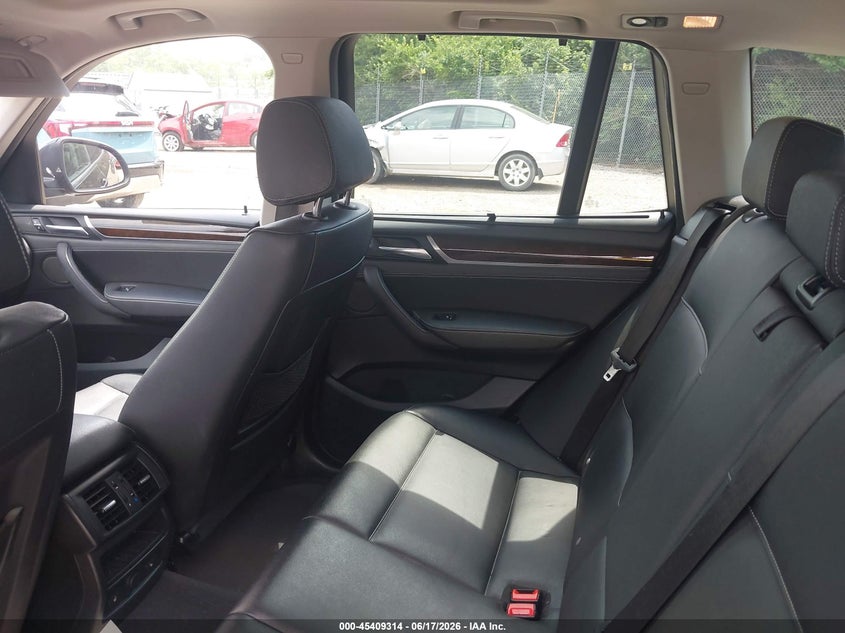 2015 BMW X3 VIN 5UXWX7C57F0K35587 IAAI salvage auction — RIGHT FRONT, Salvage Title, sold $3,750 on 2026-07-21 (photo 8)