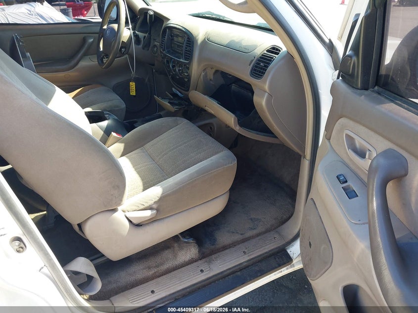 2005 Toyota Tundra VIN 5TBET34195S478321 IAAI salvage auction — RIGHT SIDE, Salvage (California), sold $775 on 2026-07-23 (photo 5)