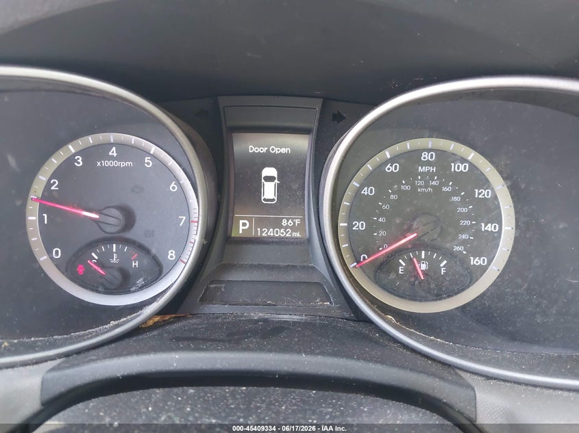 2015 Hyundai Santa fe VIN 5XYZU3LB7FG288063 IAAI salvage auction — FRONT END, Rebuildable (Florida), sold $2,300 on 2026-07-06 (photo 7)