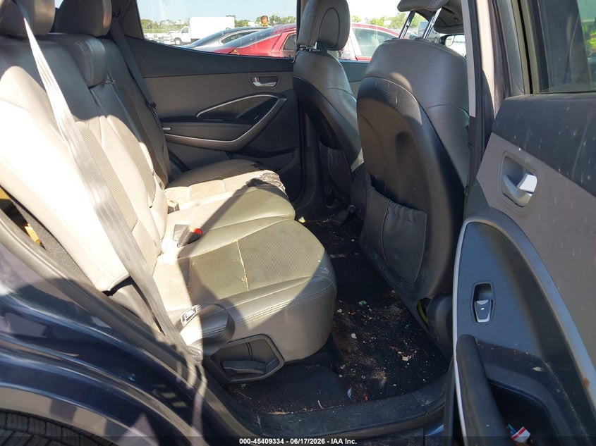 2015 Hyundai Santa fe VIN 5XYZU3LB7FG288063 IAAI salvage auction — FRONT END, Rebuildable (Florida), sold $2,300 on 2026-07-06 (photo 8)