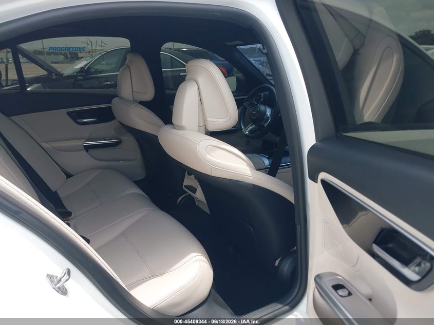 2022 Mercedes-benz C-klasse VIN W1KAF4HB1NR050866 IAAI salvage auction — WATER/FLOOD, Salvage Title, sold $9,100 on 2026-07-30 (photo 8)