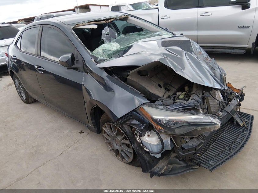 2017 Toyota Corolla VIN 5YFBURHE4HP727595 IAAI salvage auction — NORMAL WEAR, Original (Texas), sold $1,300 on 2026-07-14 (photo 1)