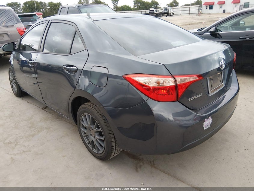2017 Toyota Corolla VIN 5YFBURHE4HP727595 IAAI salvage auction — NORMAL WEAR, Original (Texas), sold $1,300 on 2026-07-14 (photo 3)