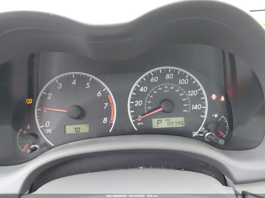 2010 Toyota Corolla VIN 1NXBU4EE5AZ302592 IAAI salvage auction — UNKNOWN, Salvage (Hawaii), sold $2,400 on 2026-07-09 (photo 7)