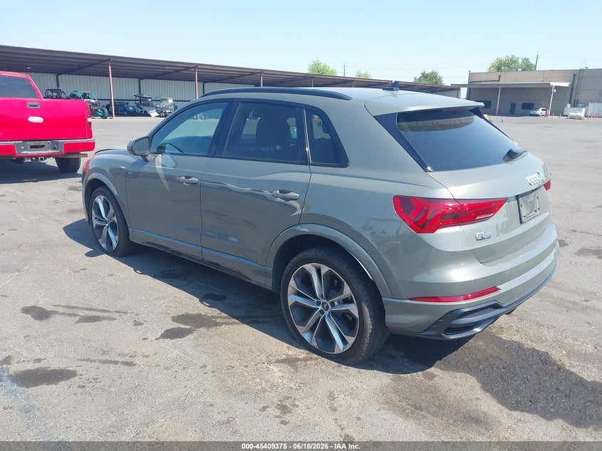 2021 Audi Q3 VIN WA1EECF3XM1011026 IAAI salvage auction — UNKNOWN, Salvage Title, sold $4,450 on 2026-07-29 (photo 3)