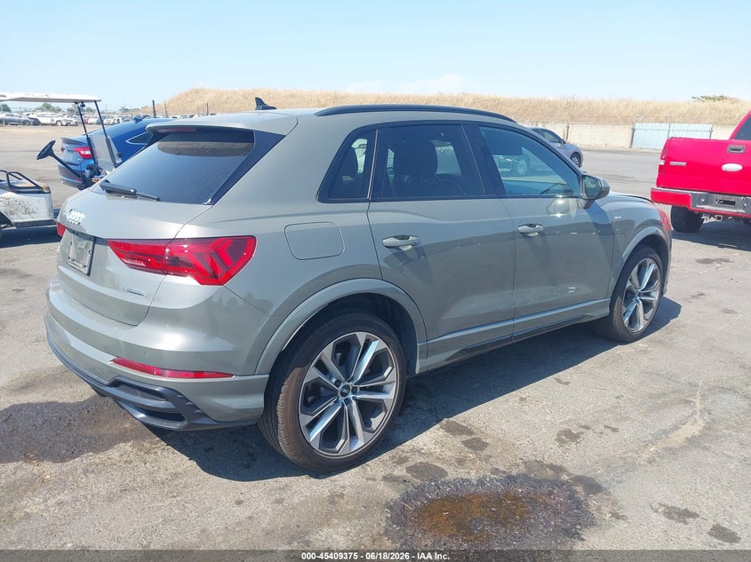 2021 Audi Q3 VIN WA1EECF3XM1011026 IAAI salvage auction — UNKNOWN, Salvage Title, sold $4,450 on 2026-07-29 (photo 4)