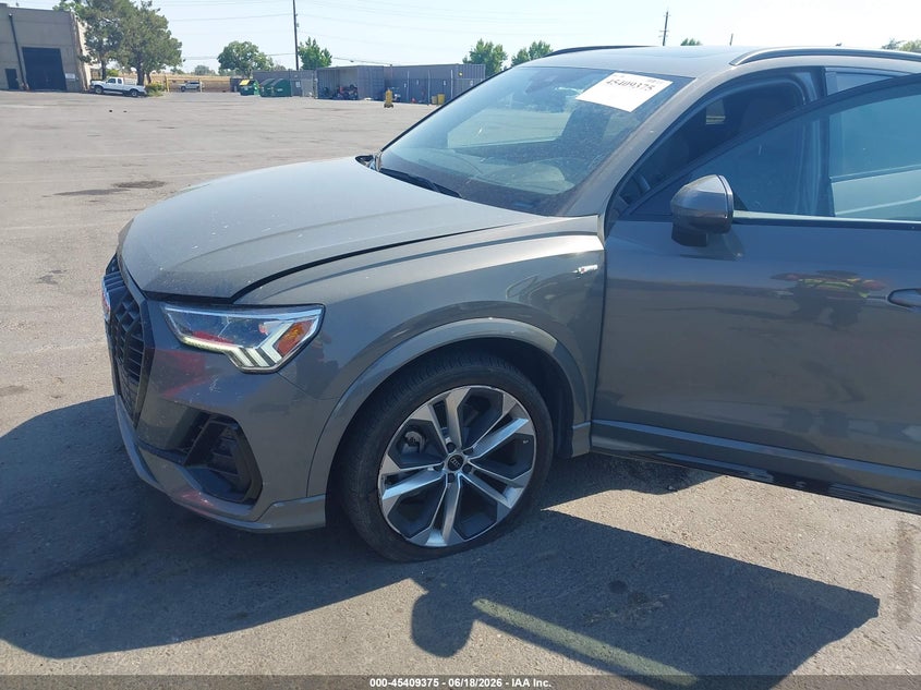 2021 Audi Q3 VIN WA1EECF3XM1011026 IAAI salvage auction — UNKNOWN, Salvage Title, sold $4,450 on 2026-07-29 (photo 6)