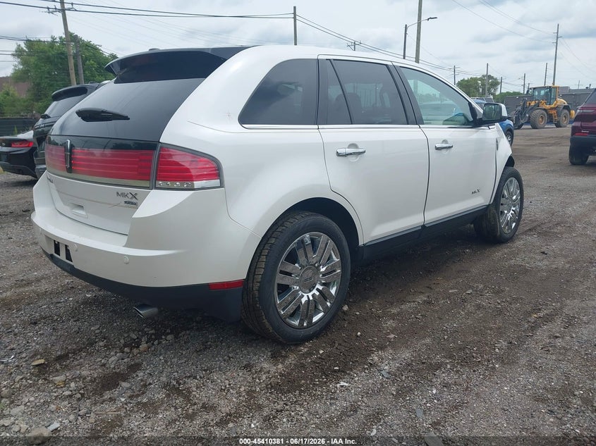 2010 Lincoln Mkx VIN 2LMDJ8JC4ABJ10894 IAAI salvage auction — FRONT END, Clear (Michigan), sold $400 on 2026-07-09 (photo 4)