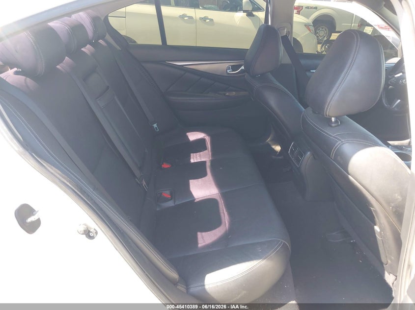 2015 Infiniti Q50 VIN JN1AV7AP5FM790734 IAAI salvage auction — LEFT FRONT, Salvage (California), sold $1,050 on 2026-07-28 (photo 8)