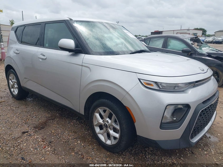 2021 Kia Soul VIN KNDJ23AUXM7772889 IAAI salvage auction — FRONT END, Clear (Alabama), sold $3,300 on 2026-07-14 (photo 1)