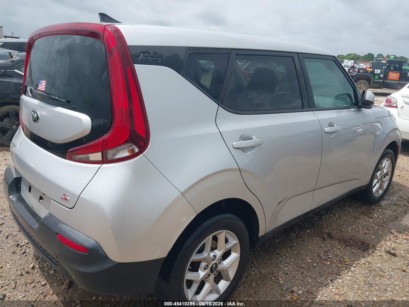 2021 Kia Soul VIN KNDJ23AUXM7772889 IAAI salvage auction — FRONT END, Clear (Alabama), sold $3,300 on 2026-07-14 (photo 4)