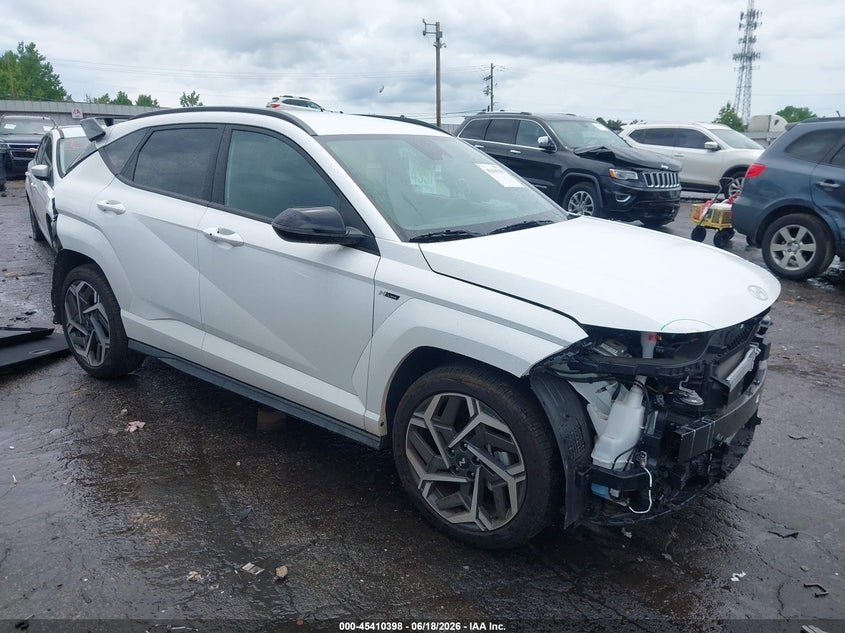2025 Hyundai Kona VIN KM8HB3A37SU209556 — IAAI salvage auction photo