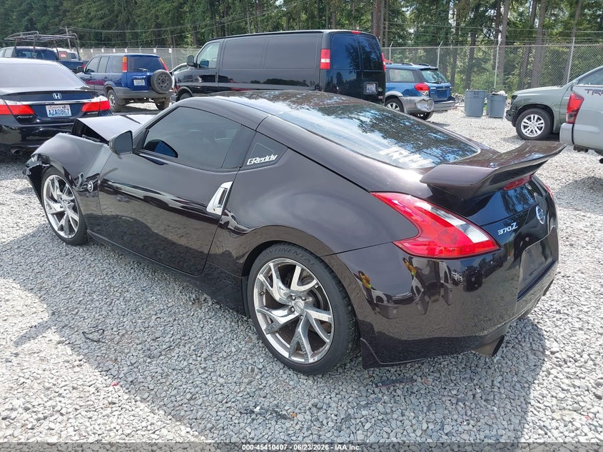 2012 Nissan 370z VIN JN1AZ4EH2CM563065 IAAI salvage auction — FRONT END, Bill Of Sale (Washington), sold $5,100 on 2026-07-29 (photo 3)