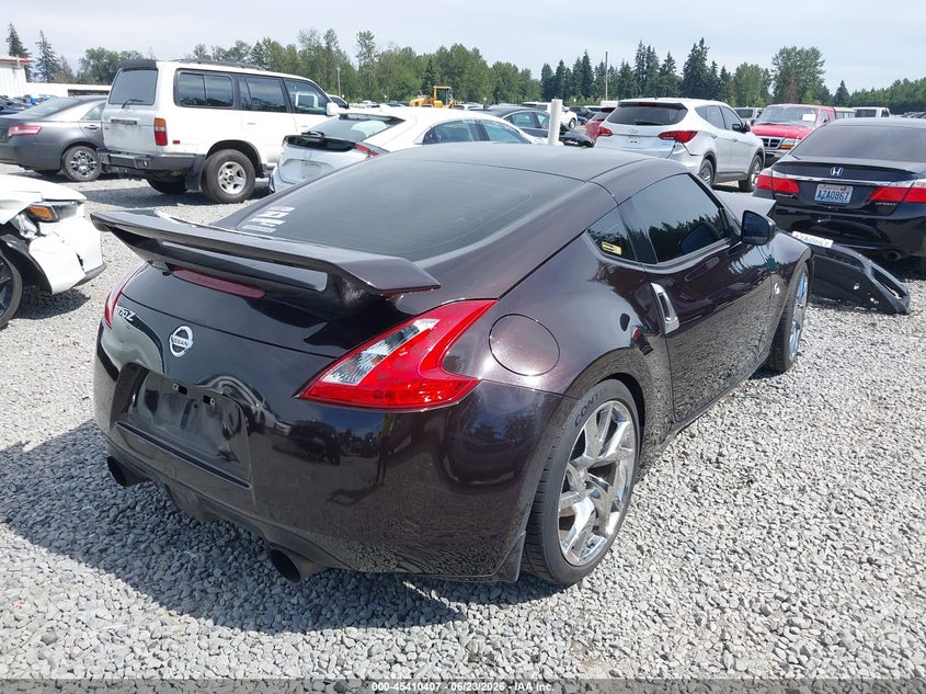 2012 Nissan 370z VIN JN1AZ4EH2CM563065 IAAI salvage auction — FRONT END, Bill Of Sale (Washington), sold $5,100 on 2026-07-29 (photo 4)