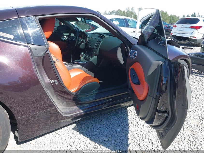 2012 Nissan 370z VIN JN1AZ4EH2CM563065 IAAI salvage auction — FRONT END, Bill Of Sale (Washington), sold $5,100 on 2026-07-29 (photo 5)