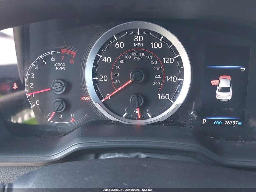 2020 Toyota Corolla VIN 5YFS4RCEXLP040881 IAAI salvage auction — LEFT REAR, Salvage (Arizona), sold $6,900 on 2026-07-28 (photo 7)