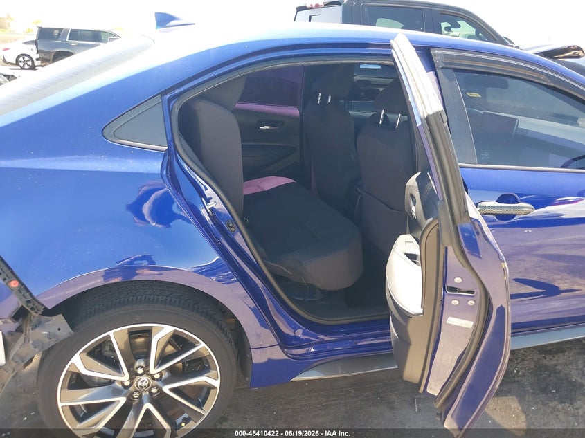 2020 Toyota Corolla VIN 5YFS4RCEXLP040881 IAAI salvage auction — LEFT REAR, Salvage (Arizona), sold $6,900 on 2026-07-28 (photo 8)