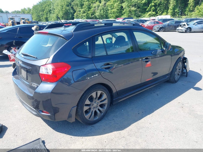 2013 Subaru Impreza VIN JF1GPAU61DH201997 IAAI salvage auction — RIGHT FRONT, Salvage (Connecticut), sold $1,800 on 2026-07-09 (photo 4)