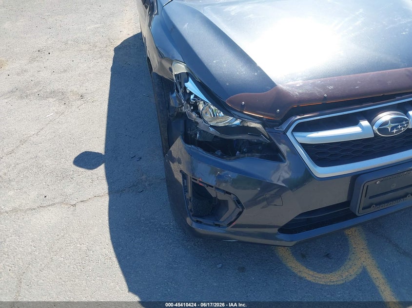 2013 Subaru Impreza VIN JF1GPAU61DH201997 IAAI salvage auction — RIGHT FRONT, Salvage (Connecticut), sold $1,800 on 2026-07-09 (photo 6)