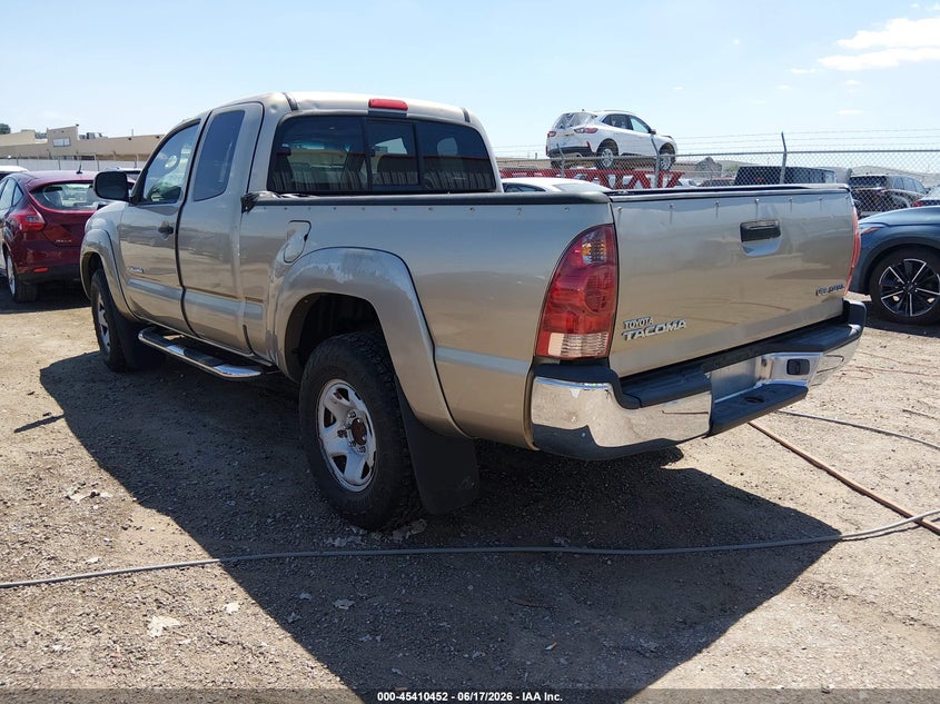 2006 Toyota Tacoma VIN 5TEUU42N96Z296490 IAAI salvage auction — ROOF, Salvage (Kansas), sold $3,050 on 2026-07-11 (photo 3)