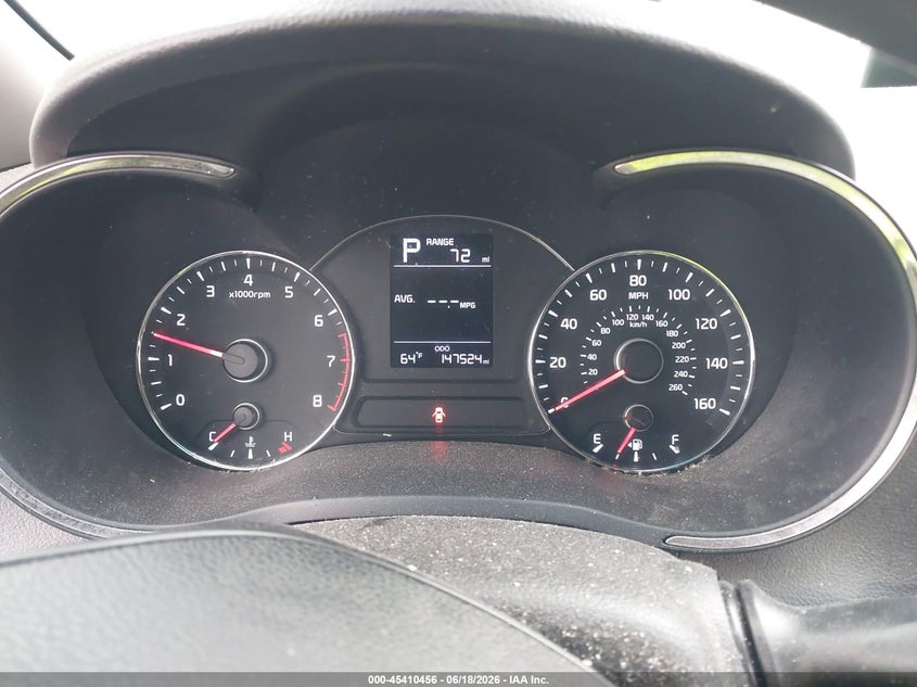 2017 Kia Forte VIN 3KPFK4A75HE012378 IAAI salvage auction — REAR END, Salvage Title, sold $1,925 on 2026-07-10 (photo 7)
