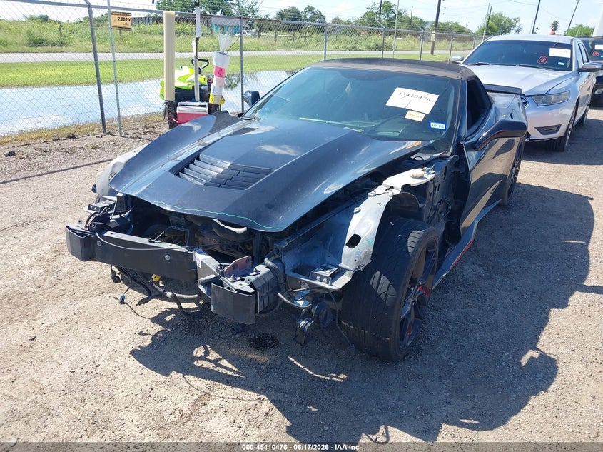 2015 Chevrolet Corvette VIN 1G1YD3D78F5107530 IAAI salvage auction — FRONT END, Salvage Title, sold $10,425 on 2026-09-08 (photo 6)