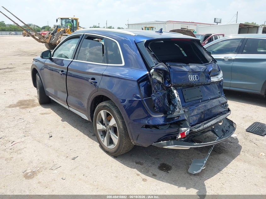 2023 Audi Q5 VIN WA1BBAFY4P2171185 IAAI salvage auction — REAR END, Salvage (Texas), sold $6,400 on 2026-07-22 (photo 3)